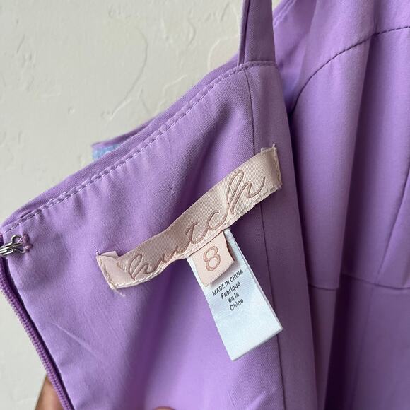 Hutch Dress Anthropologie Pastel Multicolor Sequined‎ Bustier Maxi Dress Size 8 - Picture 6 of 13